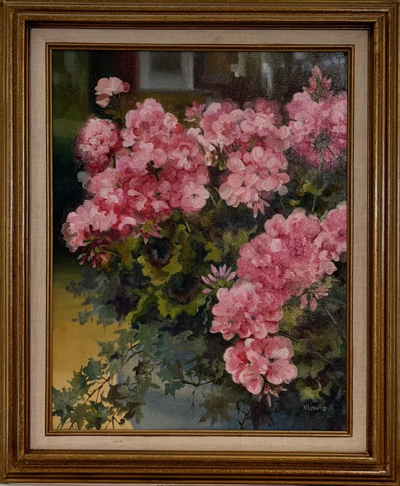 Pink Geraniums