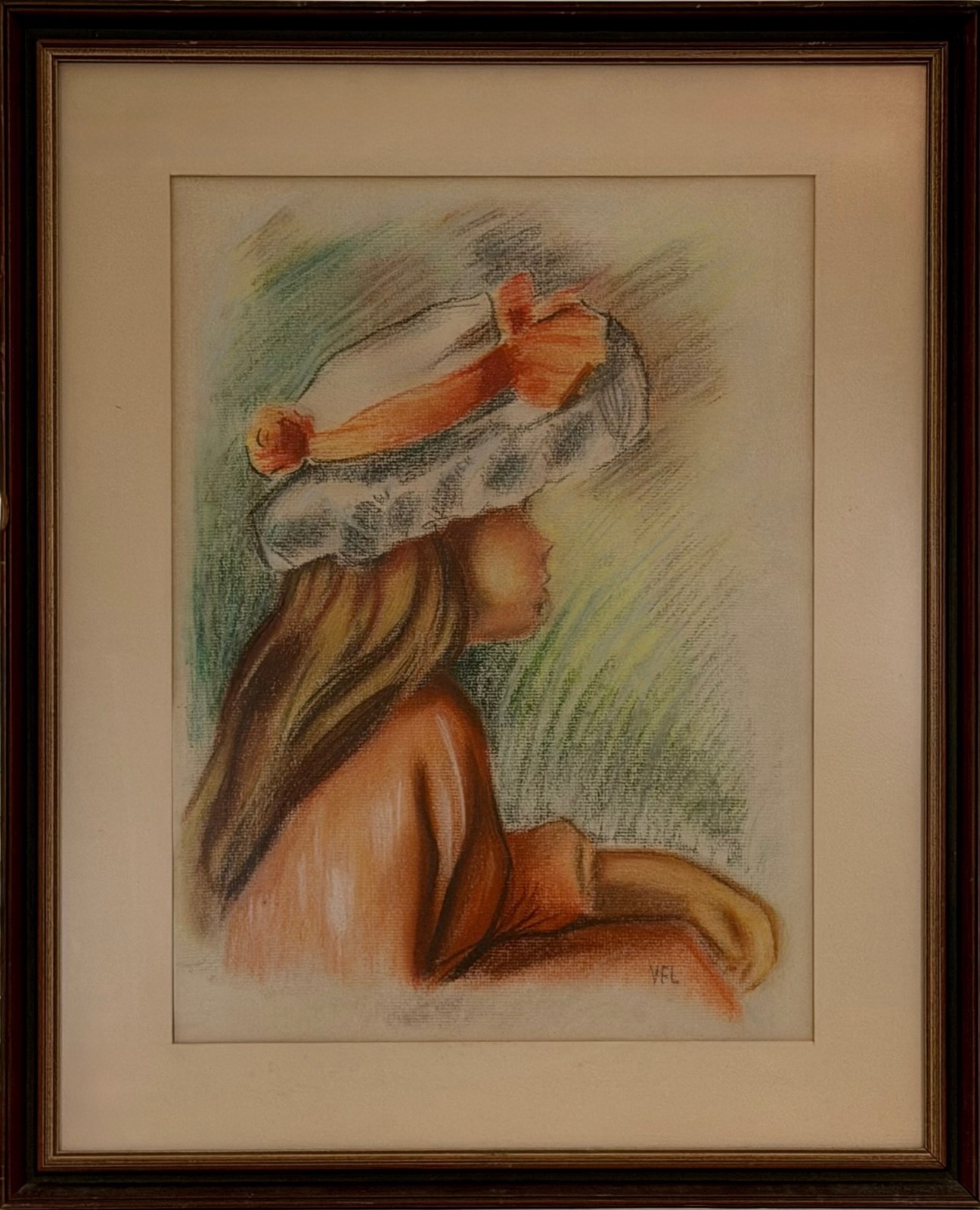 Young Girl in Fancy Hat