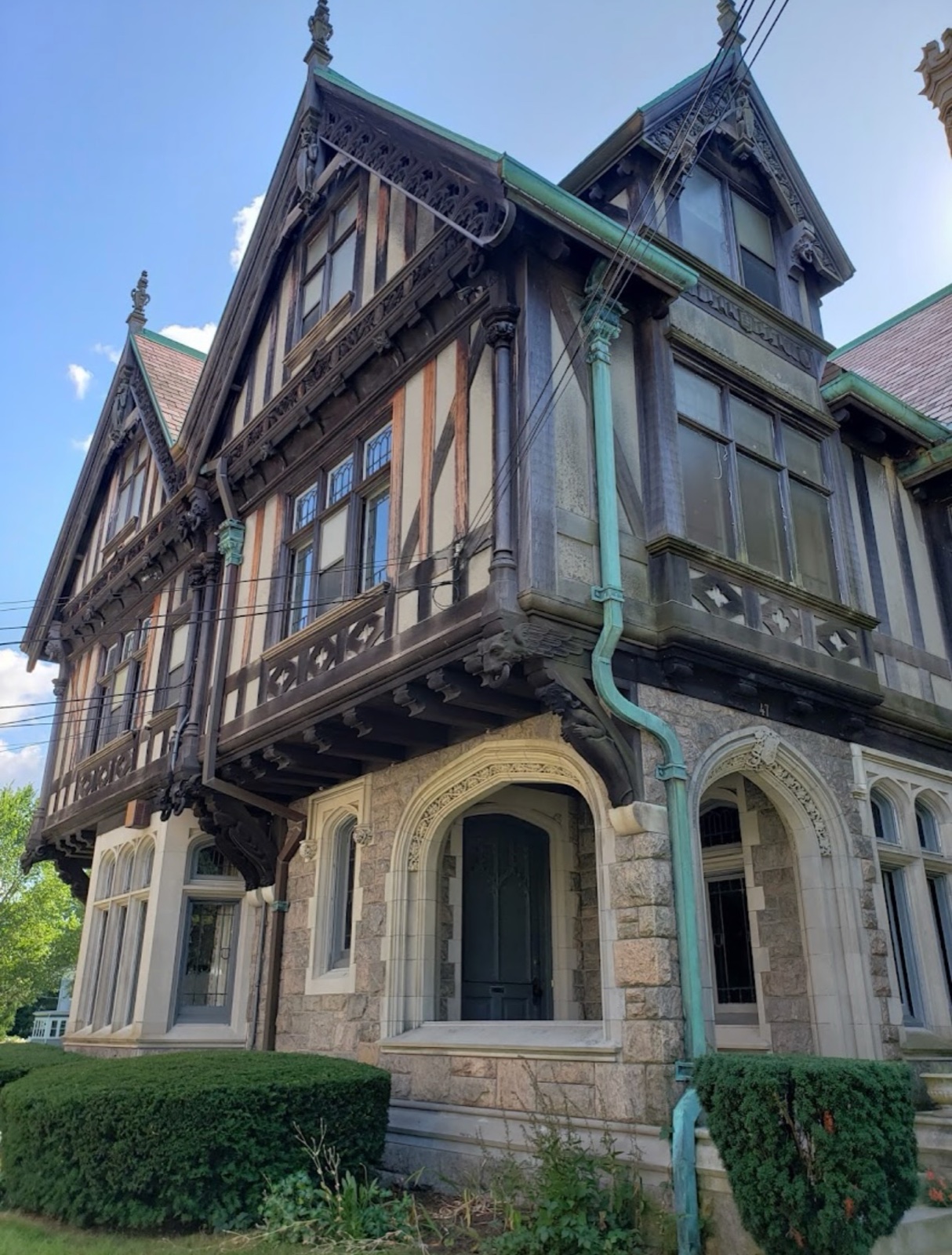 The Rectory, photographed
